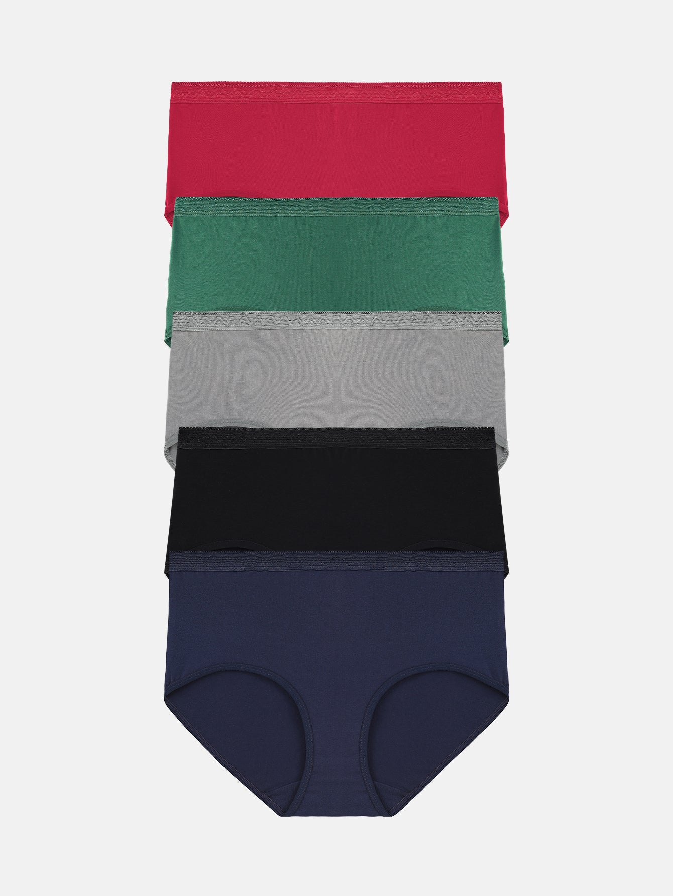 Women's Plus Size Cotton Brief Multipack  5-pack 1808