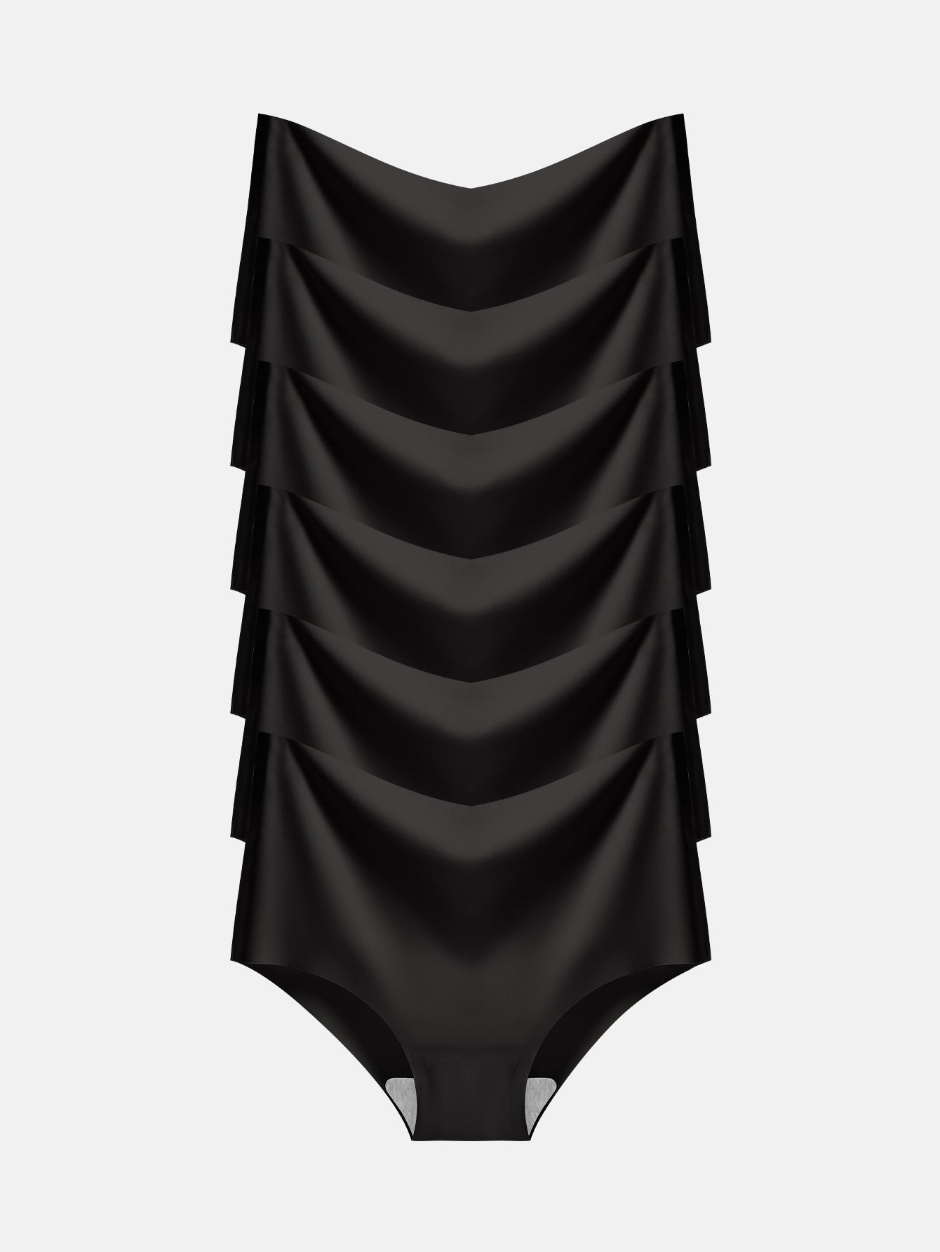 Women's Seamless Cheeky Panties No-Show Bikini Underwear for Women 6-PACK 855