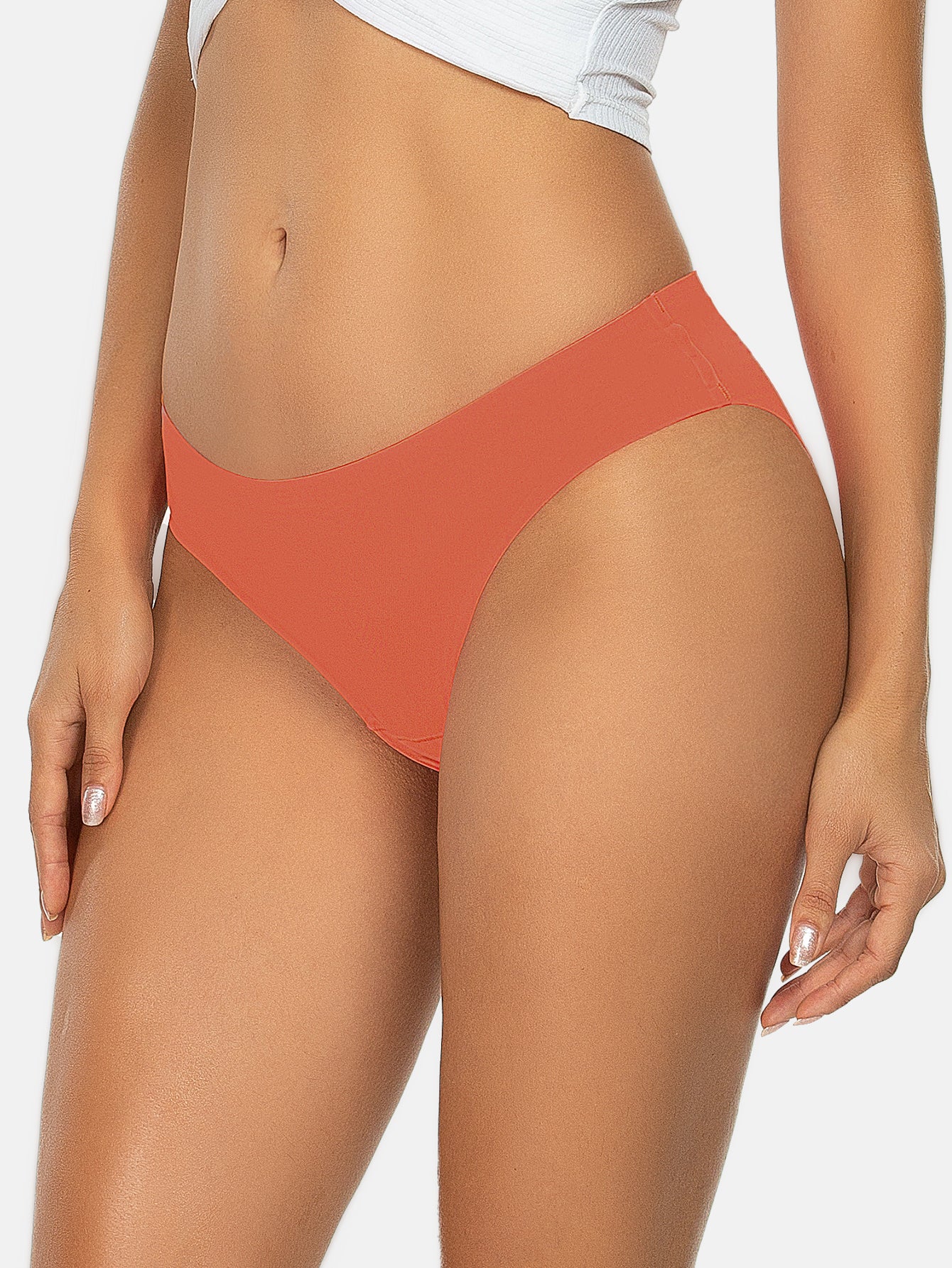 Women's Seamless Underwear No Show Panties Bikini Multipack  5-pack 826