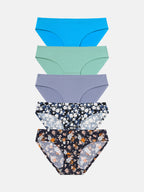 Women's Seamless Underwear No Show Panties Bikini Multipack  5-pack 826