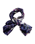 Silk Head Scarves for Women Satin Hair Scarf 35”Large Square Bandana Silk Like Neck Scarf Shawl