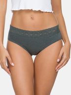 Women's Lace Cotton Bikini Multipack underwear 5-pack 6002