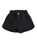 Womens High Waisted Running Shorts Quick Dry Athletic Workout Shorts