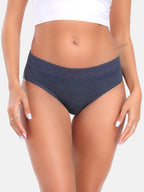 Women's Lace Cotton Bikini Multipack underwear 5-pack 6002