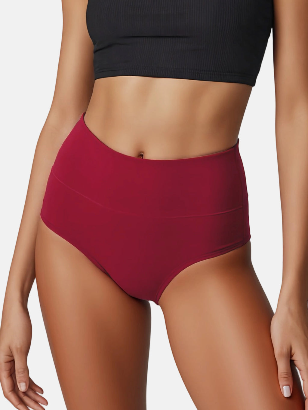 Women's High Waist Full Coverage Cotton Panties Multipack  5-pack 1002