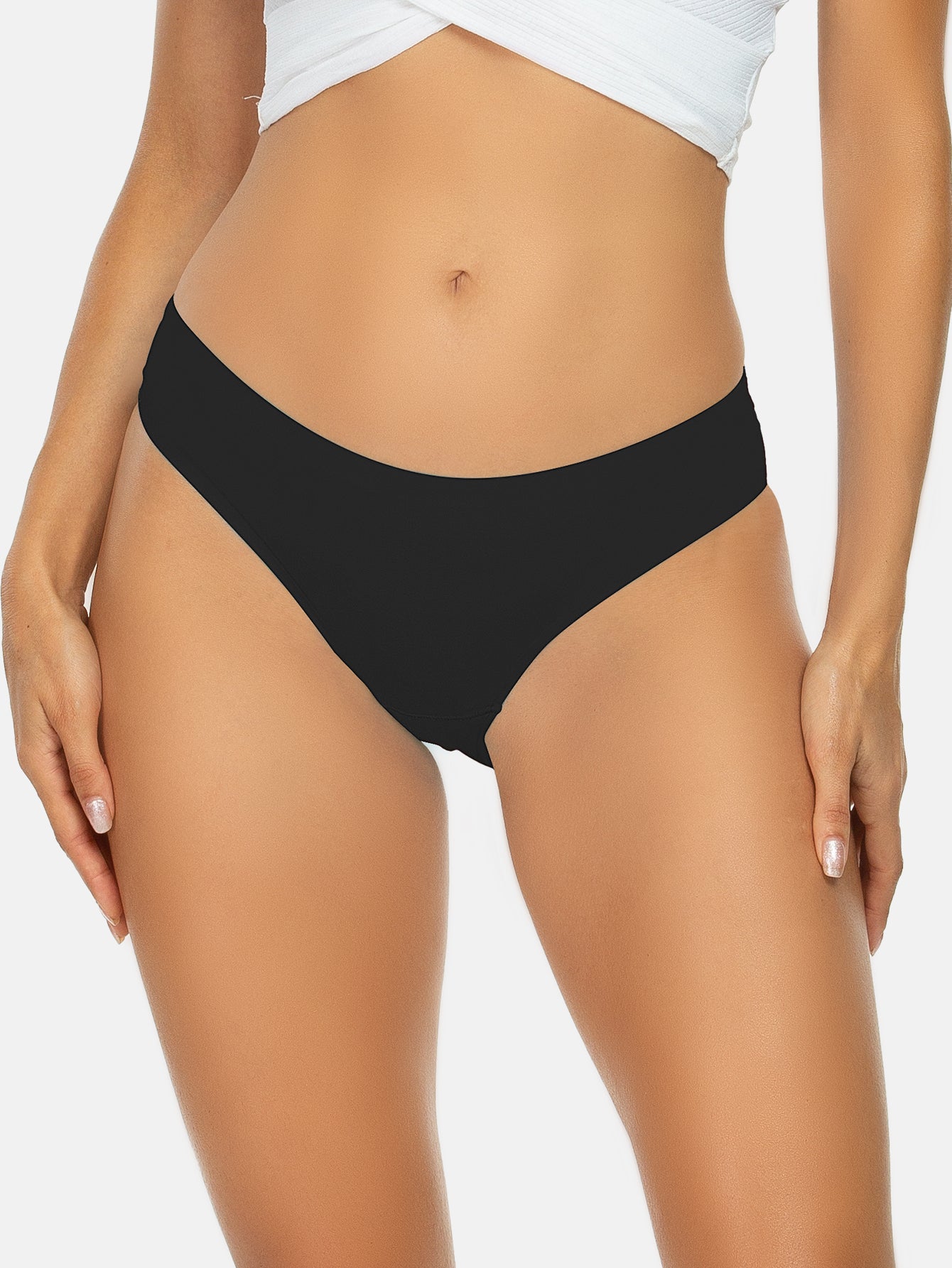 Women's Seamless Underwear No Show Panties Bikini Multipack  5-pack 826