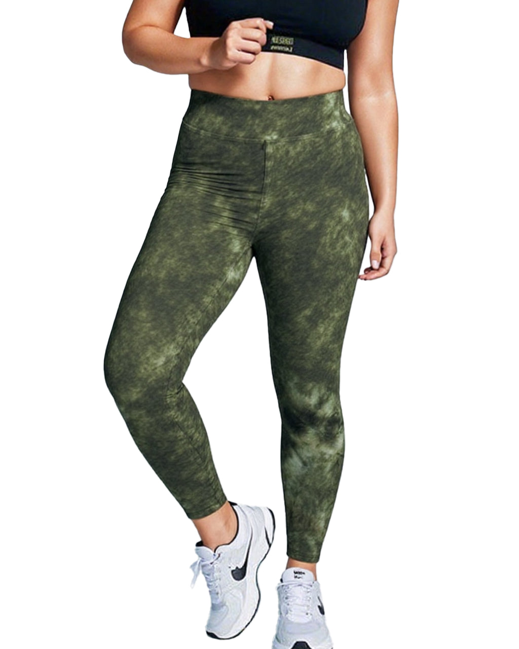 Women's High-Waisted Leggings - Full-Length Capri Pants Soft Fabric Yoga Pants Designed for Fitness and Exercise