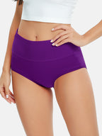 Women's High Waist Full Coverage Cotton Panties Multipack  5-pack 1002
