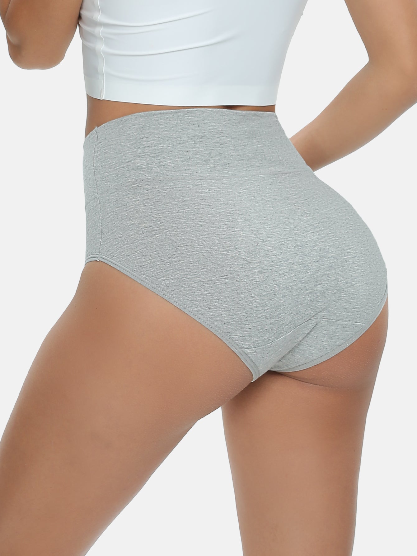Women's High Waist Full Coverage Cotton Panties Multipack  5-pack 1002