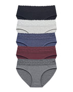 Women's Lace Cotton Bikini Multipack - GNEPH - GNEPH