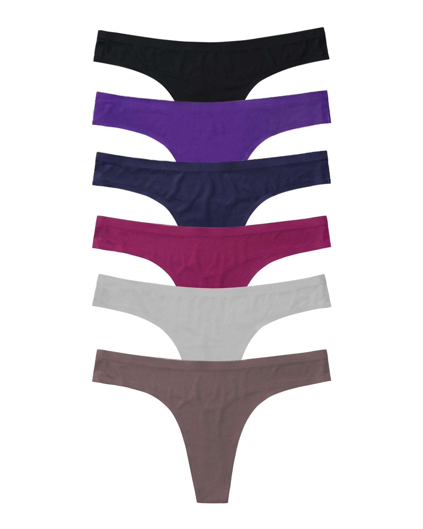 Women's Seamless Low-Rise Thong Multipack - GNEPH - GNEPH