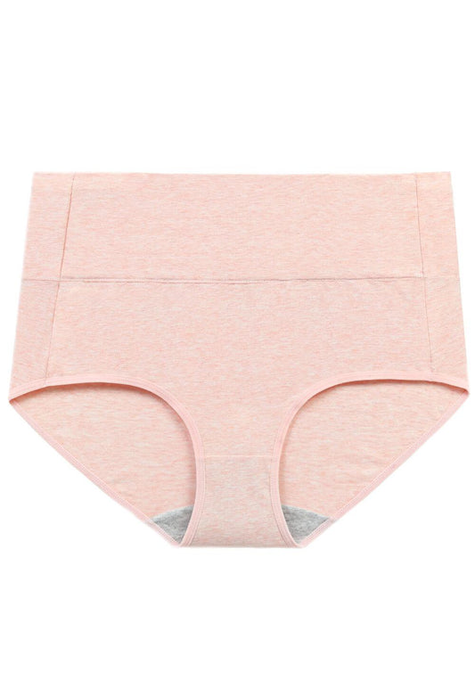 Women's High Waist Full Coverage Cotton Panties - GNEPH - GNEPH
